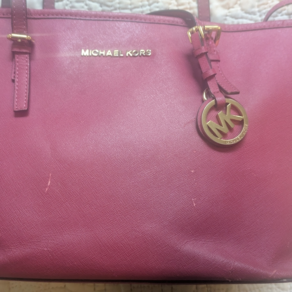 Michael Kors Pink Shoulder Bag